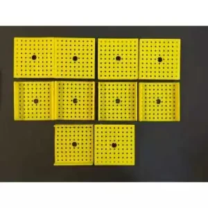 شاسی پلاستیکی دولبه مخصوص رباتیک